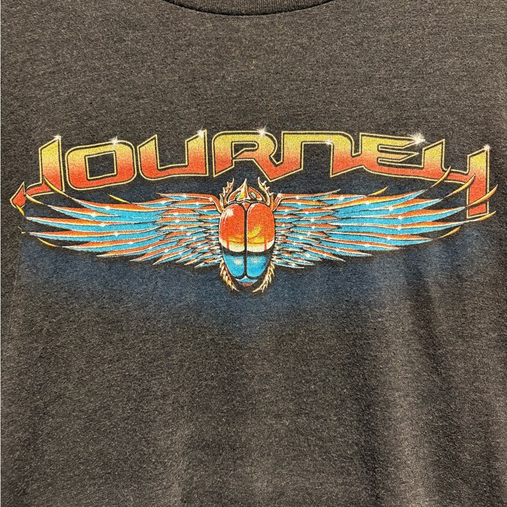 Journey Rock &‎ Roll Hall of Fame 2017 Graphic Black T-Shirt Size L - Picture 3 of 4